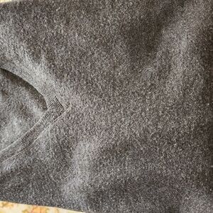 BURBERRY men's  V Neck Wool Gray Sweater.